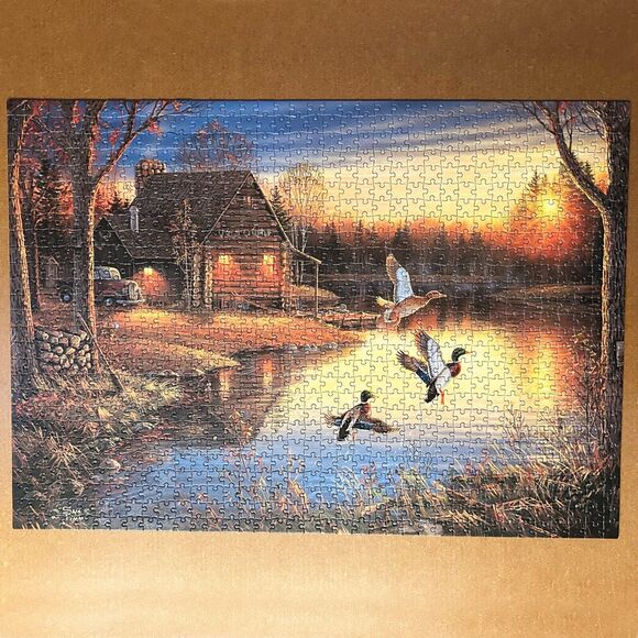 Clementoni High Quality Collection Autumn Retreat 1000 Piece Puzzle - Complete - Picture 2 of 8